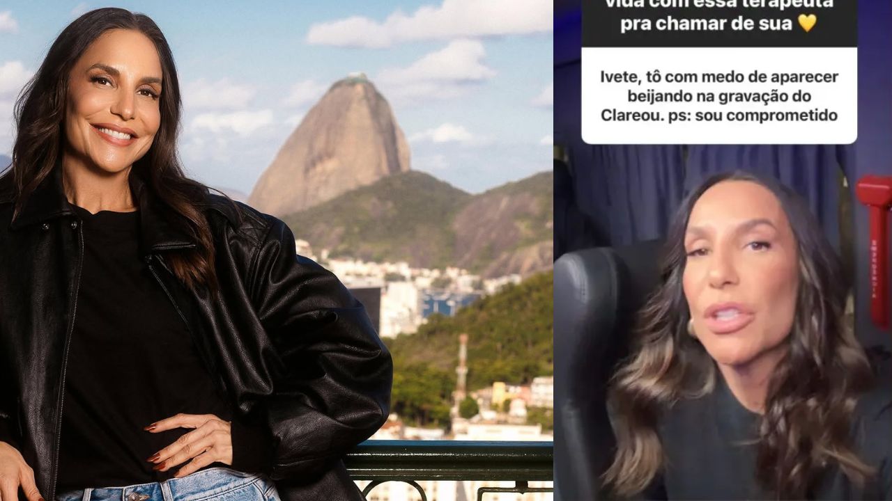 Fã revela ter medo de aparecer em clipe beijando amante e Ivete ironiza