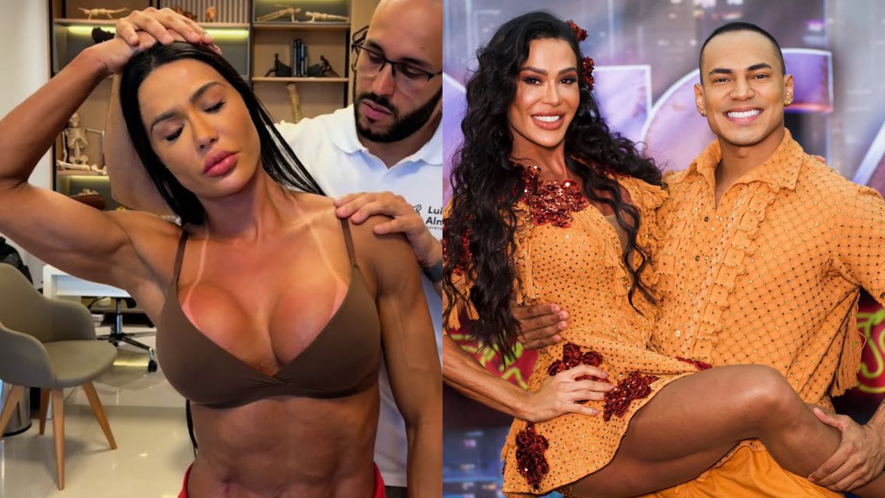 Gracyanne Barbosa se machuca no Dança dos Famosos e vai para o hospital
