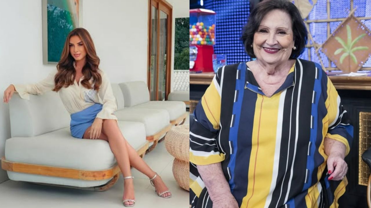 Nicole Bahls defende comentário de Dona Déa no Domingão com Huck