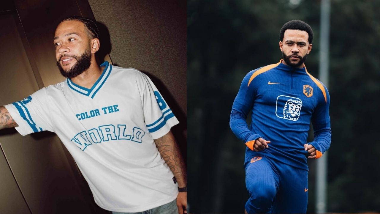 Memphis Depay, jogador do Corinthians citado em polêmica com influenciadora