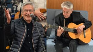 Caetano Veloso vê cozinheira cantando sua música e tem reação surpreendente