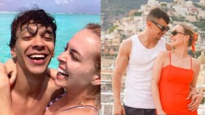 Tata Estaniecki e Júlio Cocielo são vistos juntos pela primeira vez após separação
