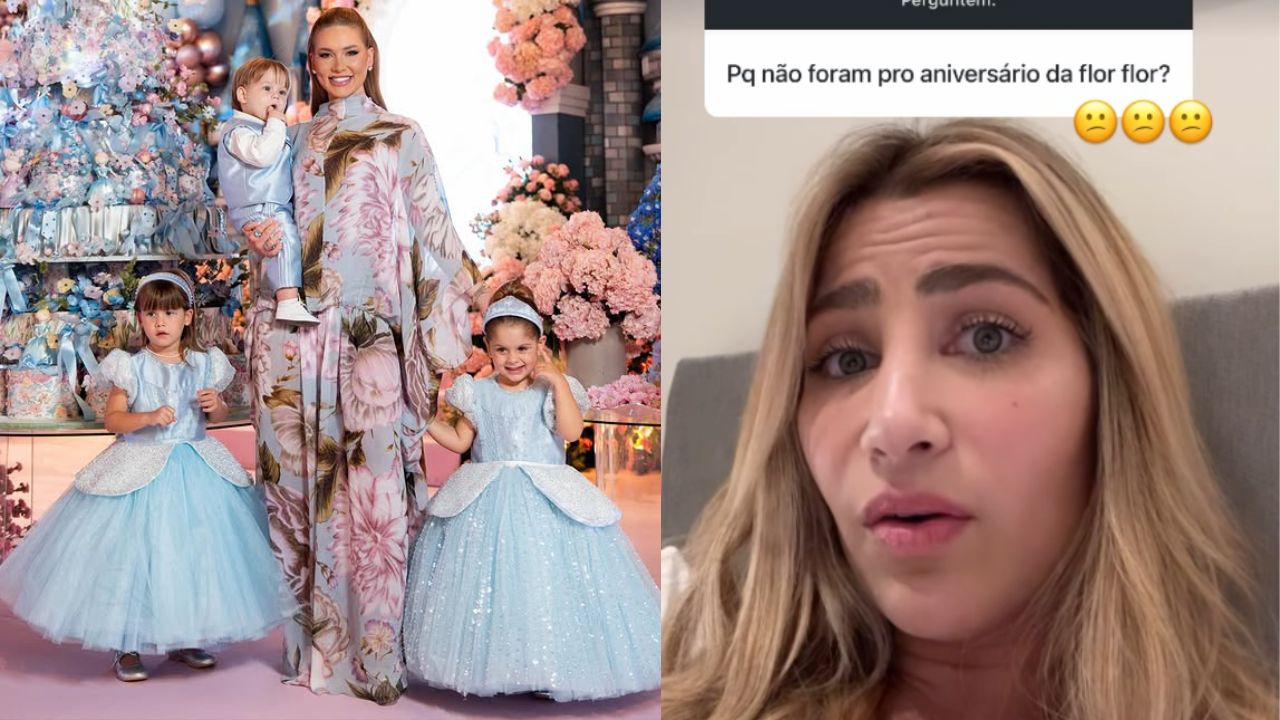 Irmã de Zé Felipe explica por que cantor não foi no aniversário da filha