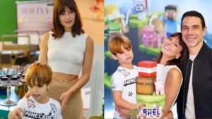 Isis Valverde arma festa luxuosa para os 7 anos do filho e reúne elenco de famosos no evento