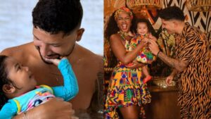 Iza fala sobre relação de Yuri Lima com a filha Nala e elogia o ex-companheiro como pai