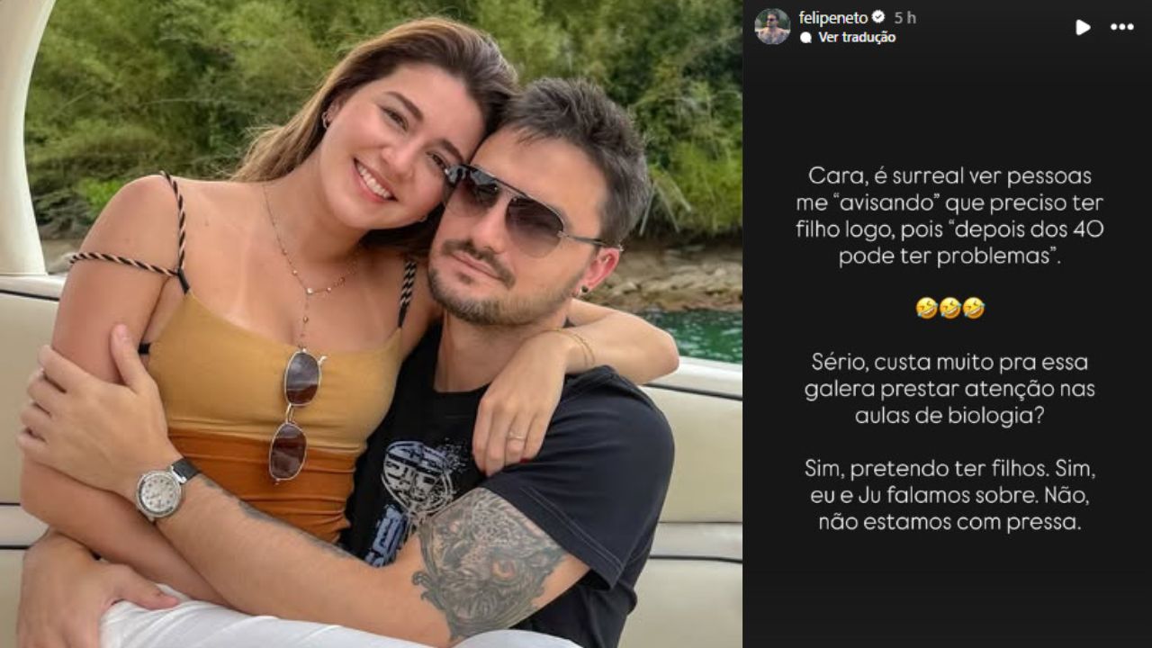 Felipe Neto se irrita e faz desabafo nas redes sociais
