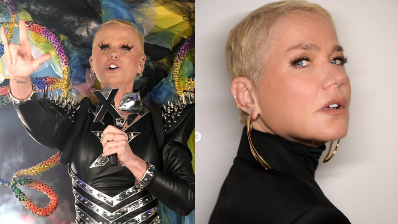 xuxa cantando no palco