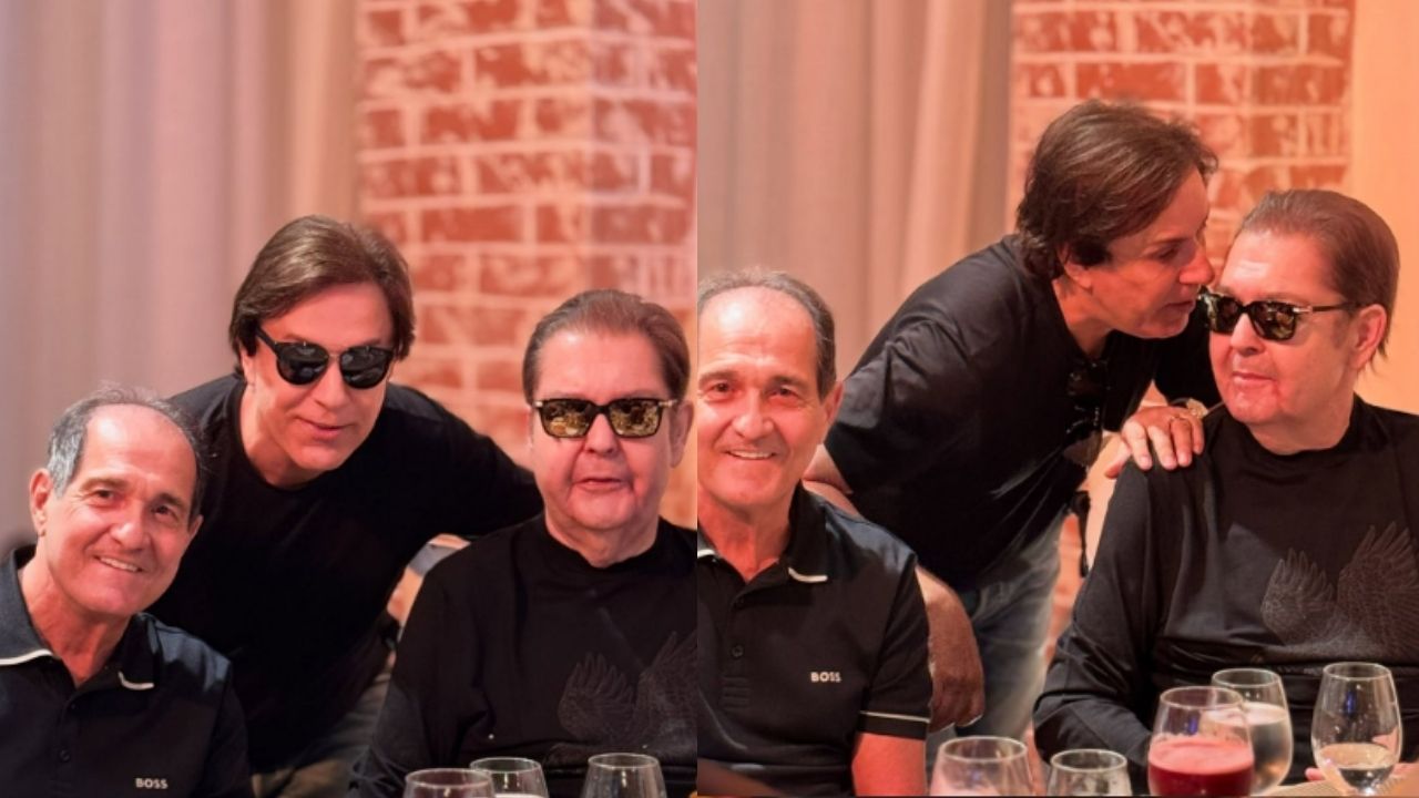 Faustão reaparece em evento de Muricy Ramalho e surpreende convidados