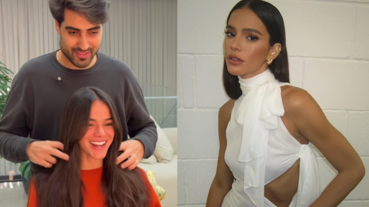 Bruna Marquezine coloca megahair e muda o visual