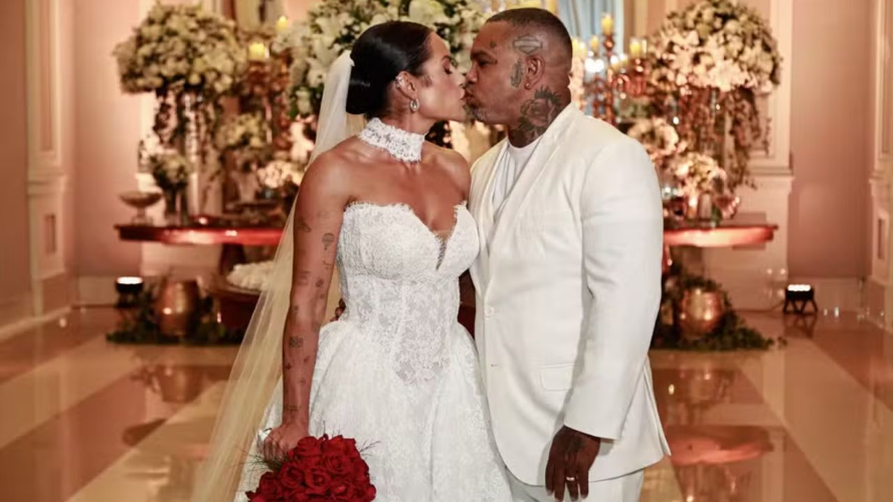 Rodriguinho e Bruna Amaral se casam em cerimônia íntima