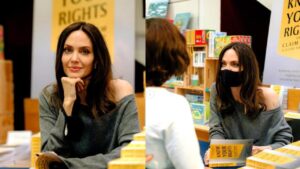 Angelina Jolie em missão humanitária