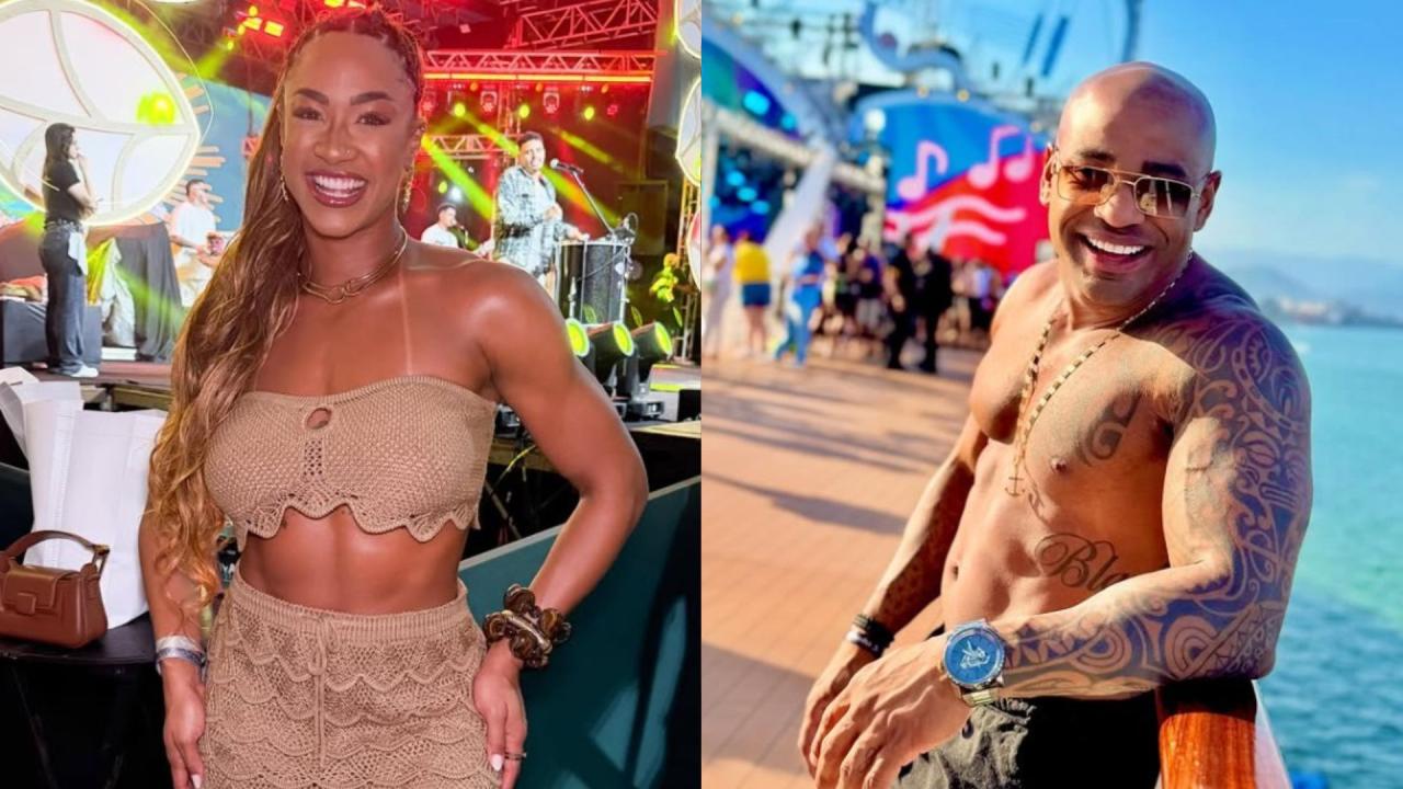 Aline Patriarca e Cesar Black são um possível casal