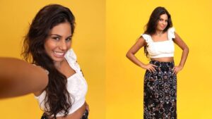 Montagem de fotos de Gabriela do BBB 26