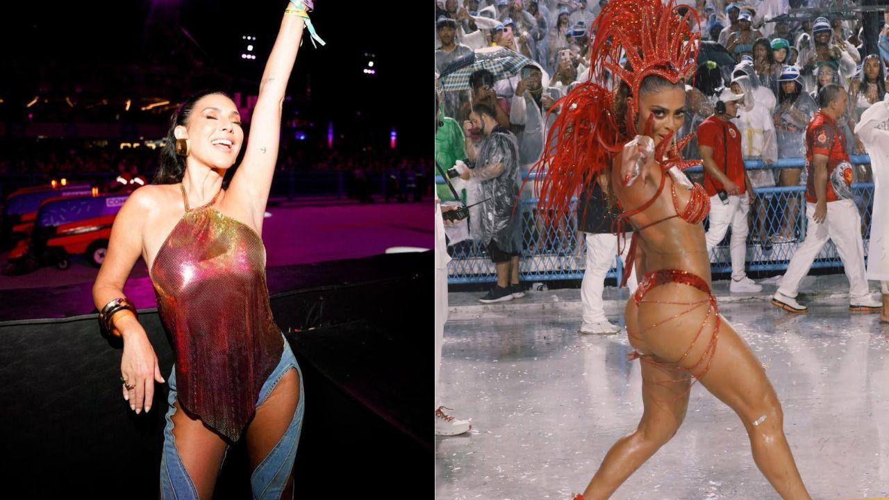 Fernanda Paes Leme e Juliana Paes. Duas mulheres brancas no Carnaval.