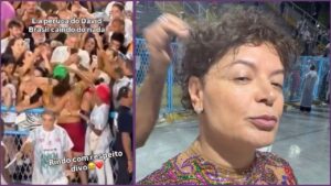 David Brazil passa perrengue em ensaio e perde a peruca
