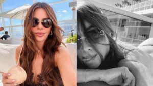 Sofia Vergara sensualiza com topless em viagem a Miami