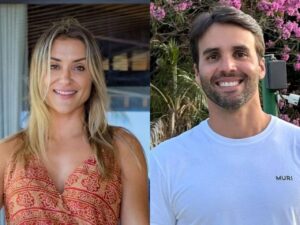 Daniel Cady e Carol Magalhães. Homem branco e mulher branca.