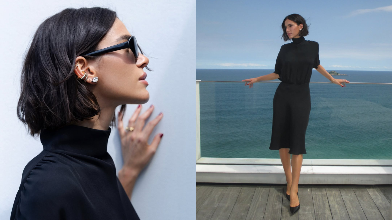 Bruna Marquezine aparece de topless após mudança no visual e repercute nas redes sociais
