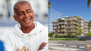 Cobertura de Romário fica de frente para o mar na Praia do Pepê, na Barra da Tijuca