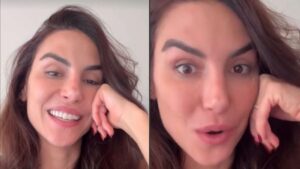Susto! Mel Fronckowiak fratura a coluna após queda em casa e desabafa
