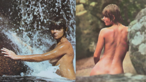 Vera Fischer resgata ensaio nu em cachoeira feito na década de 1970