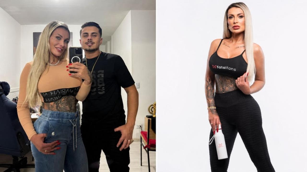 Andressa Urach e ex-marido Flávio Giglioli