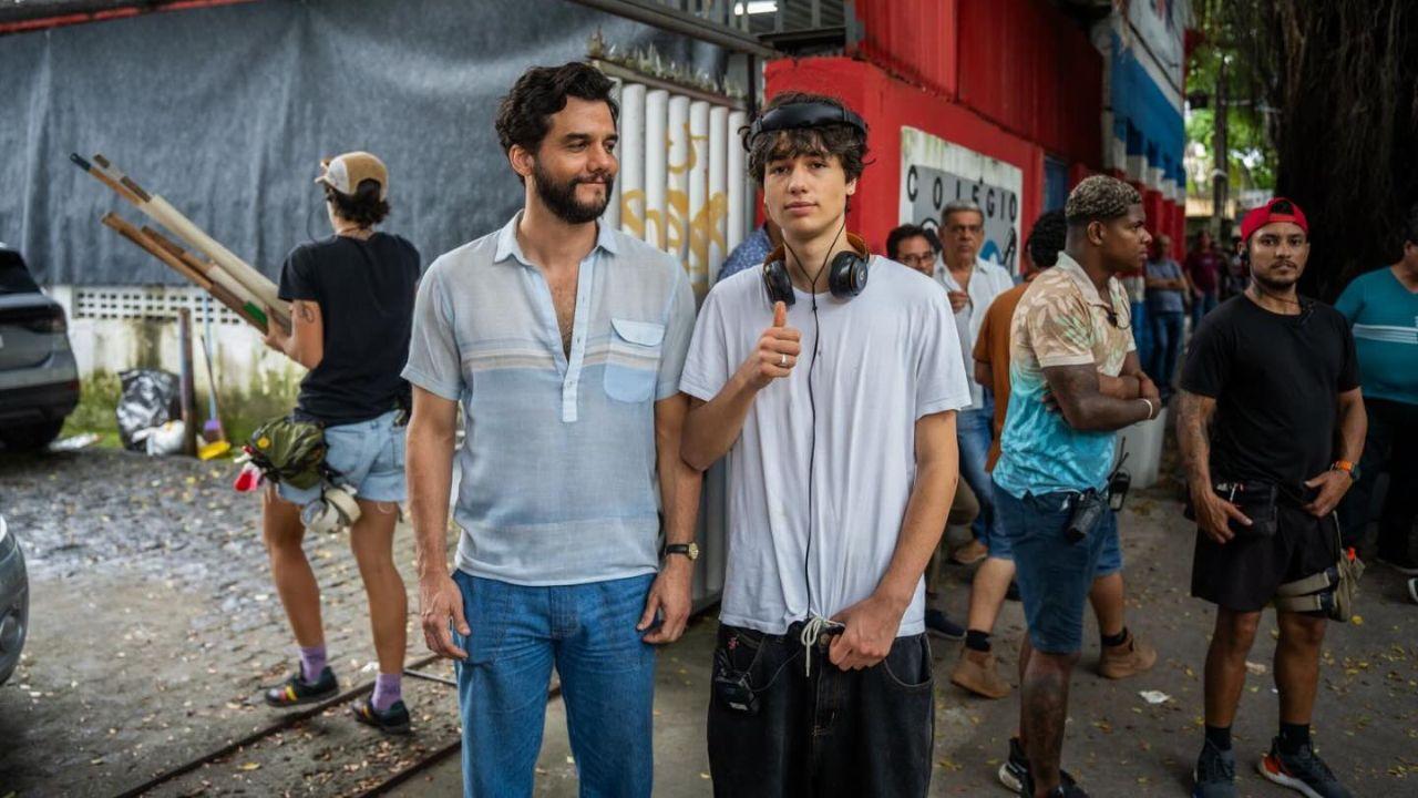 Bem Moura, filho de Wagner Moura