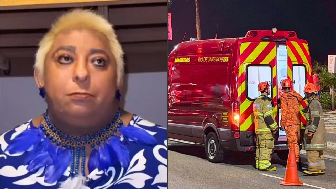 Patixa Teló sofre acidente no RJ: 'Agora eu vou morrer'