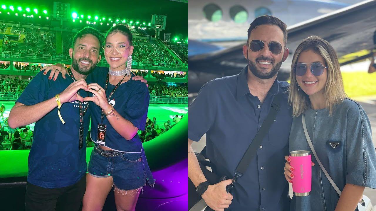 Virginia Fonseca e o irmão, William Gusmão