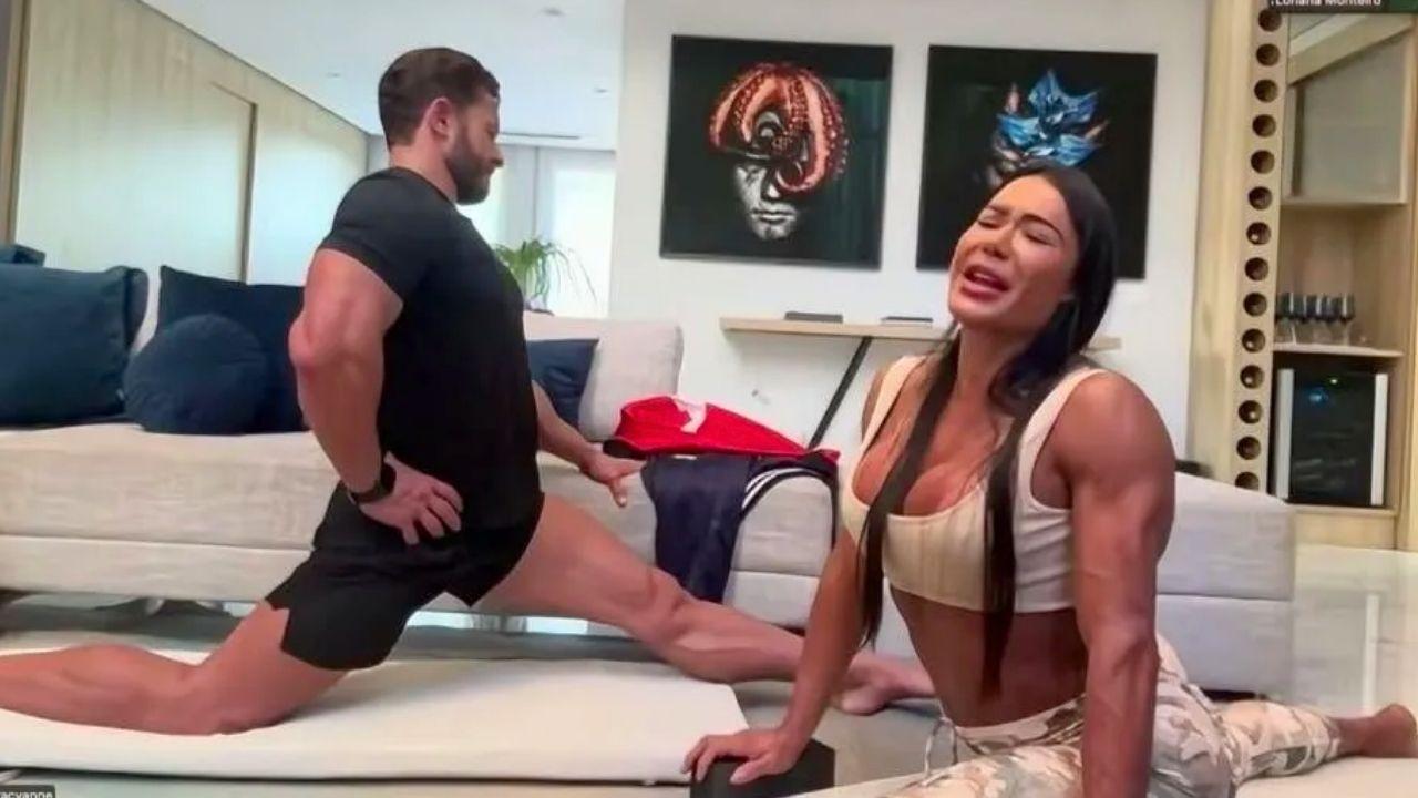 'Espacate do amor': Gracyanne Barbosa viraliza com movimento inusitado