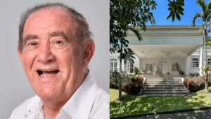 Mansão de Renato Aragão impressiona com heliponto, campo de futebol, piscina e área construída de mais de 3 mil m²