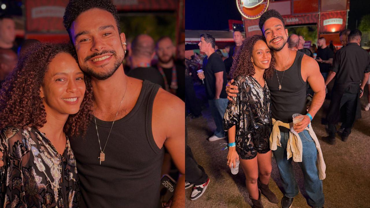 Taís Araújo e Sérgio Malheiros