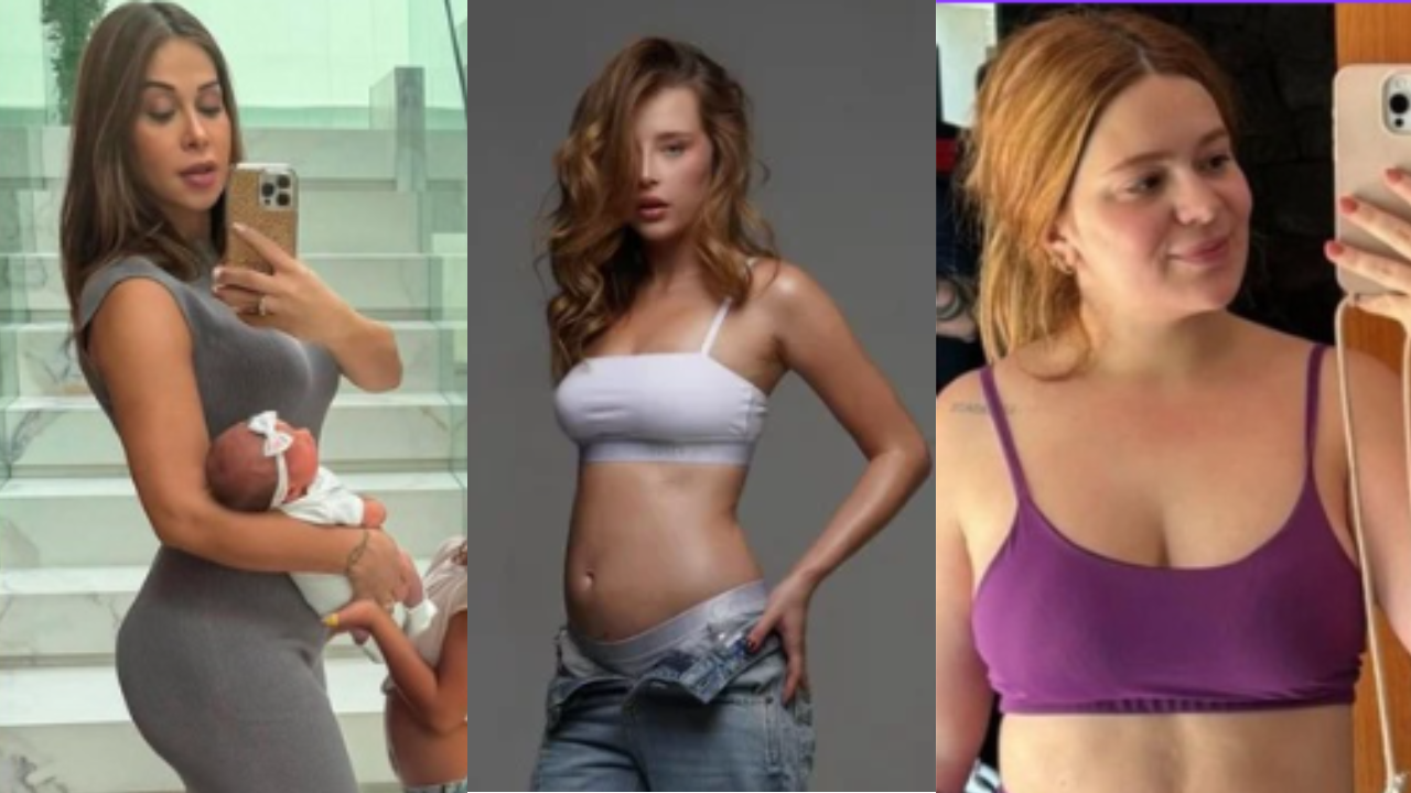 Viih Tube, Duda Reis e Maíra Cardi falaram sobre mudanças no corpo após a maternidade