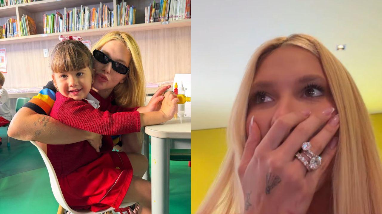 Virginia e sua filha Maria Alice
