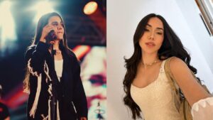 Yasmin Santos e ex-noiva Maria Venture