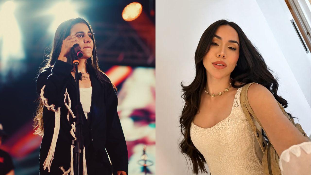 Yasmin Santos e ex-noiva Maria Venture