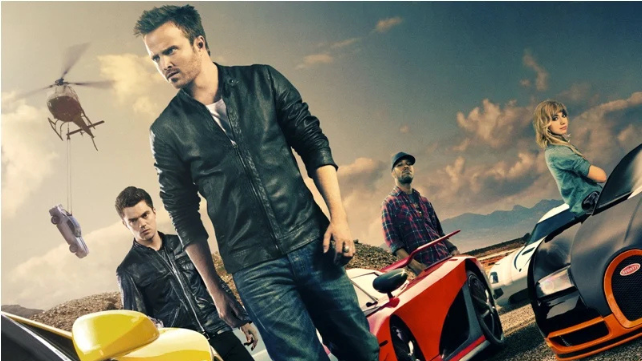 Aaron Paul interpreta Tobey Marshall, piloto que busca provar sua inocência em
