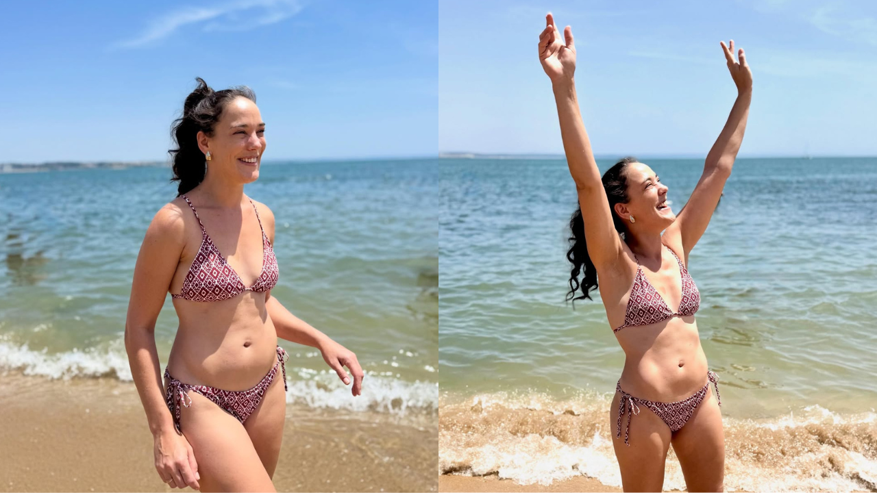 Adriana Birolli compartilhou momentos das férias em Lisboa e chamou a atenção dos seguidores