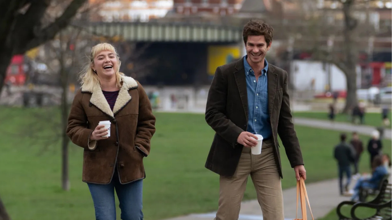 Florence Pugh e Andrew Garfield protagonizam romance exibido na Sessão da Tarde
