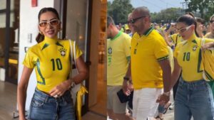 Neymar Pai e Esposa, conhecida como Neydrasta