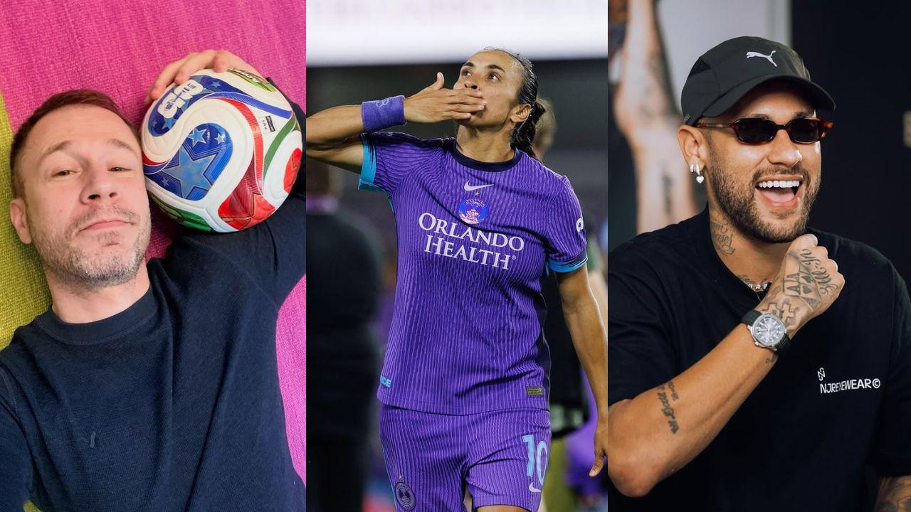 Tiago Leifert, Marta e Neymar