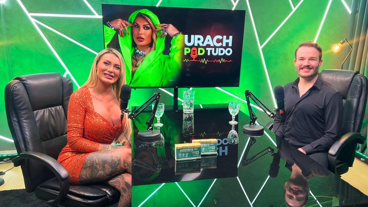 Urach estreia podcast sobre prevenção ao HIV após críticas e aposta em informação para combater preconceitos.