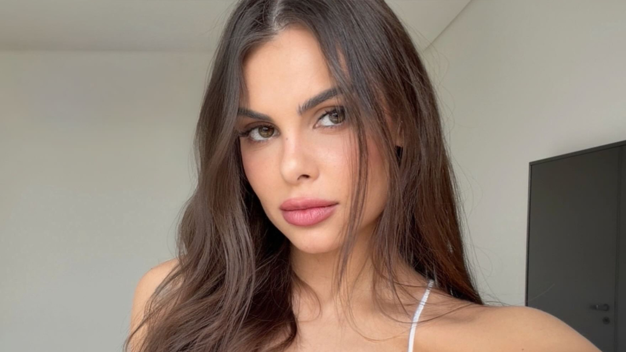 Amanda Kimberlly usou as redes sociais para comentar a ausência da filha Helena durante a Copa do Mundo