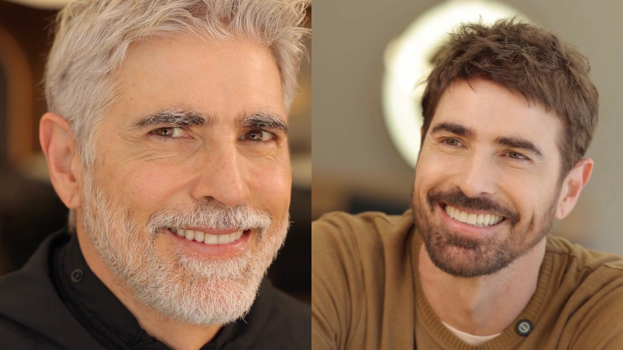 eynaldo Gianecchini mudou o visual para interpretar um novo personagem e recebeu elogios dos fãs