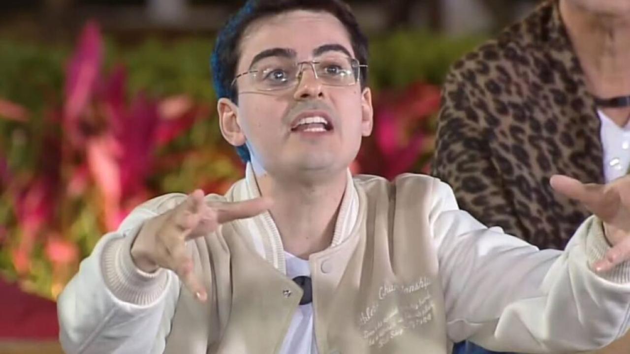 Pedro Arimateya voltou a comentar a repercussão do suposto romance com Dudu Camargo