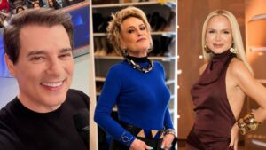 Celso Portioli, Ana Maria Braga e Eliana