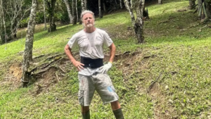 Marcello Novaes aproveita a rotina no sítio, cercado pela natureza e longe da agitação da cidade